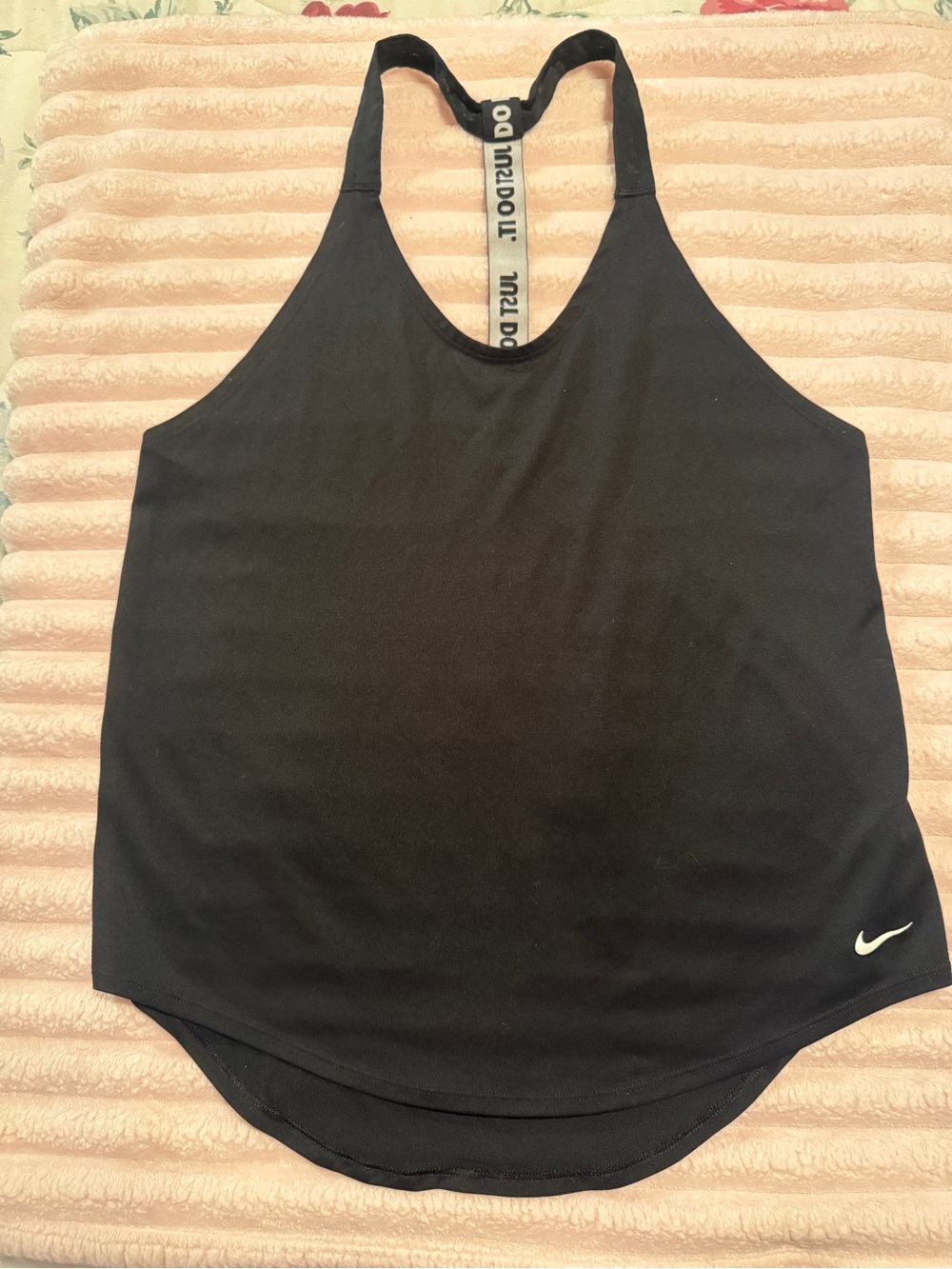 Nike Elastika Dri-FIT Just Do It
Racerback Tank Top Size Medium NWOT
